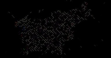 Slovenya Haritasının Bilgi Teknolojisi Görselleştirmesi