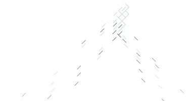 Vektör Canlandırma Çapraz Çizgileri Somali Haritasına Kayar