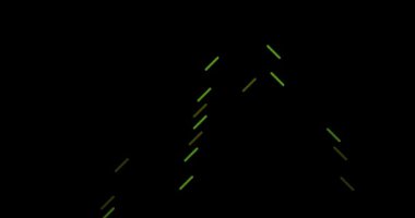 Grönland Haritasını Toplayan Veri Biçimi Çapraz Çizgiler