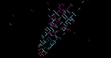 Lübnan Harita Biçimini Gösteren Yapılandırılmış Çapraz Canlandırma