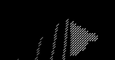 Soyut Çapraz Çizgiler Türkmenistan Haritası