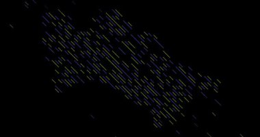 Eğitim Videosu Çapraz Slaytlar Türkmenistan Şekli Oluşturdu