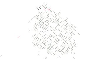 Uruguay Haritasını Gösteren Çapraz Hareket Grafiği