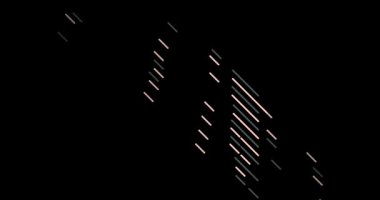 Dinamik Çizgi Hareketi Uruguay Şeklini Görselleştiriyor