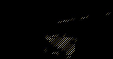 Özbekistan Haritasını Sunan Çapraz Kaydırma Canlandırması