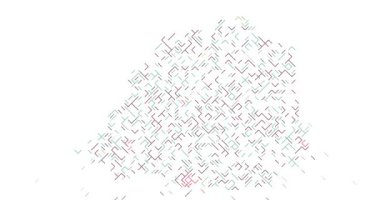 Soyut Çapraz Hareket Sunar Vatikan Şehir Haritası