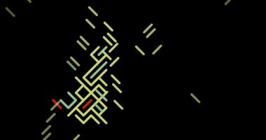 Arkaplan Animasyon Çapraz Elementleri Vatikan Şehir Haritası Biçimi