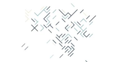 Yüksek Teknoloji Çapraz Akış Biçimleri Venezuela Haritası Canlandırması