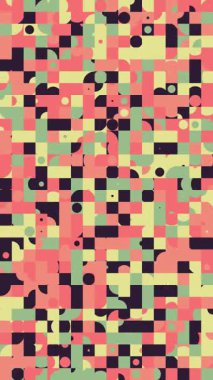 Yüksek teknoloji soyut prosedür kafes animasyon şirketi döngüsü