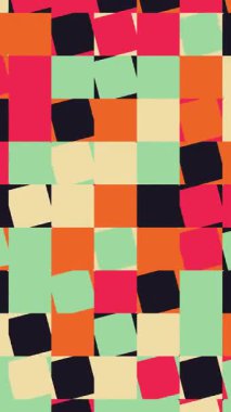 Modern Minimal Geometrik Çerçeve Animasyon İş Arkaplanı