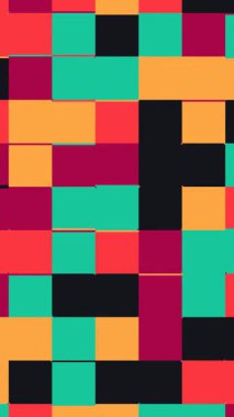 Prosedür Geometrik Ağ Animasyon Modern Kurumsal Arayüz