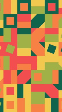 Profesyonel Geometrik Matris Hareketi Grafikleri Döngü Arkaplanı