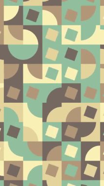 Kusursuz Tekrarlayan Geometrik Hareketli İşlem Kafes Sistemi