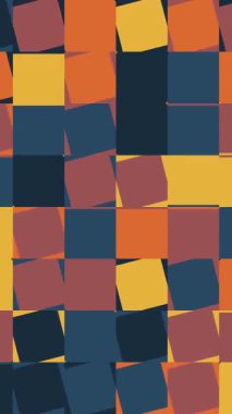 Modern Minimal Geometrik Çerçeve Animasyon İş Arkaplanı