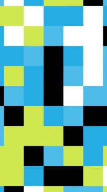 Kusursuz Tekrarlayan Geometrik Hareketli İşlem Kafes Sistemi