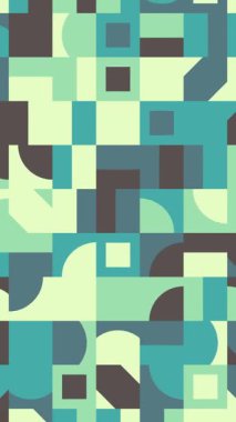 Veri Görselleştirmesi İçin Kusursuz Bauhaus Geometri Animasyonu