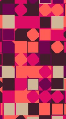 Yapılandırılmış Geometrik Canlandırma Kusursuz Başlangıç Sunumu Arkaplanı