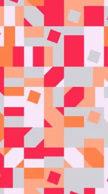 Dinamik Geometrik Desen Hareketi Grafik Kurumsal Şablonu