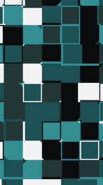 Yapılandırılmış Bauhaus Geometri Animasyonu Kusursuz İş Arkaplanı