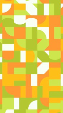 Sofistike Asgari Kafes Geometrik Hareket Video Döngüsü