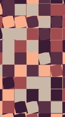 Temiz Profesyonel Prosedür Kafes Geometrik Canlandırma Döngüsü