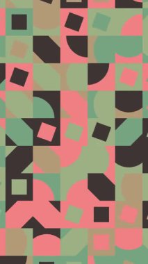 Asgari Kurumsal Geometrik Animasyon Kusursuz Veri Arkaplanı