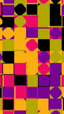 Kurumsal Profesyonel Soyut Kafes Geometrik Hareket Döngüsü