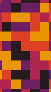 En Az Bauhaus İlham Veren Kafes Yapısı Soyut Canlandırması