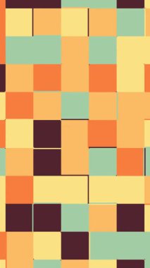 Profesyonel Soyut Geometrik Kafes Hareketi Arkaplan Döngüsü