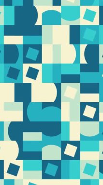 Profesyonel Soyut Geometrik Kafes Hareketi Arkaplan Döngüsü