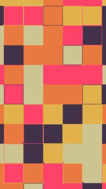 Temiz Profesyonel Prosedür Kafes Geometrik Canlandırma Döngüsü