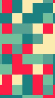 Prosedür Geometrik Sistem Canlandırması ile Dijital Altyapı Arkaplanı