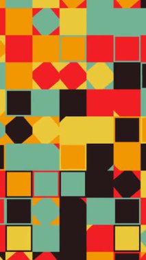 Dinamik Geometrik Yapı Hareketi Grafik İş Arkaplanı