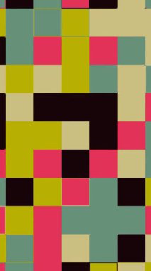 Soyut Bauhaus Bileşimi Animasyon Modern Girişim Arkaplanı