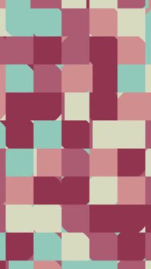 Soyut Bauhaus Bileşimi Animasyon Modern Girişim Arkaplanı