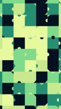 Profesyonel Fintech Arayüzü Arkaplanı için Simetrik Dairesel İlerleme