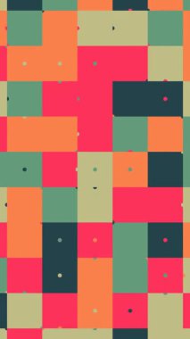 Modern Temiz Çemberler Prosedür Geometrik Canlandırma Arkaplanı