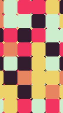 Profesyonel Yazılım Arayüzü için Yapılandırılmış Geometrik Element Animasyonu