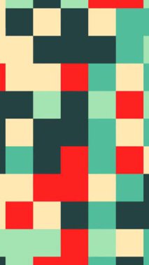 Simetrik Prosedür Çemberleri Animasyon Teknolojisi Arkaplan Döngüsü