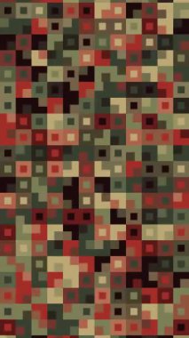 Yapılandırılmış Soyut Kareler Geometrik Hareket İcat Arkaplanı