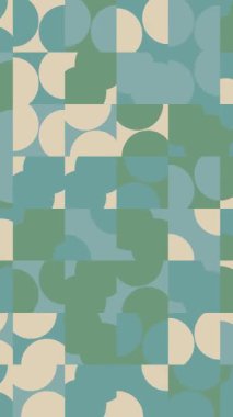 Modern Temiz Geometrik Formlar Prosedür Canlandırma Arkaplanı