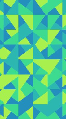 Şirket Video Arkaplanı için Yapılandırılmış Tekrarlayan Geometrik Elementler