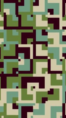 Temiz Modern Teknoloji Görselleri Tekrarlayan Geometrik Şekil Hareketi