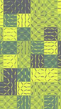 Yapılandırılmış Modüler Izgarada Minimalist Geometrik Şekiller Hareketi