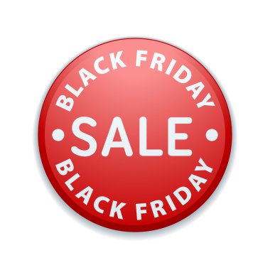 Siyah Cuma satış düğmesini