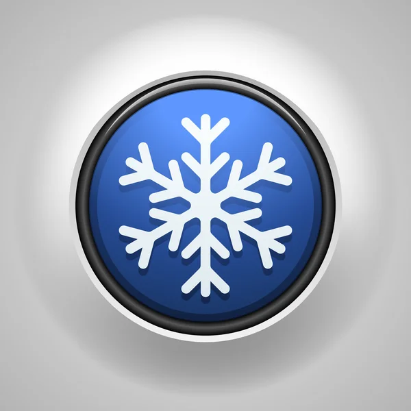 冻结按钮标志图标 — 图库矢量图片