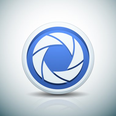 Kamera fotoğraf düğmeyi işaret