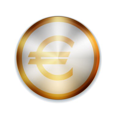 Euro düğmesini işareti simgesi