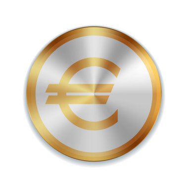 Euro düğmesini işareti simgesi