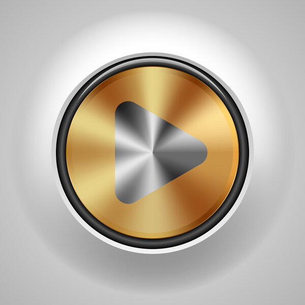 Play button sign icon